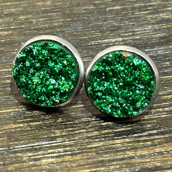 032 - 23 Champagne Collection Earrings - Sweet Bean Art - Painted Door on Main