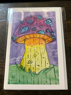 Whimsical Watercolour Greeting Cards - Painted Door on Main - 032 Sweet Bean Art