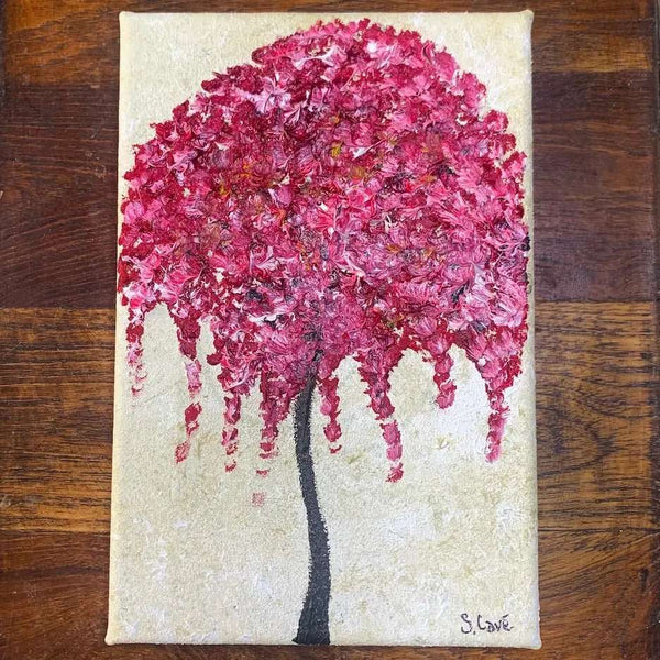 036 - 01 Original Oil Paintings - Shell Cavé Studio - Painted Door on Main