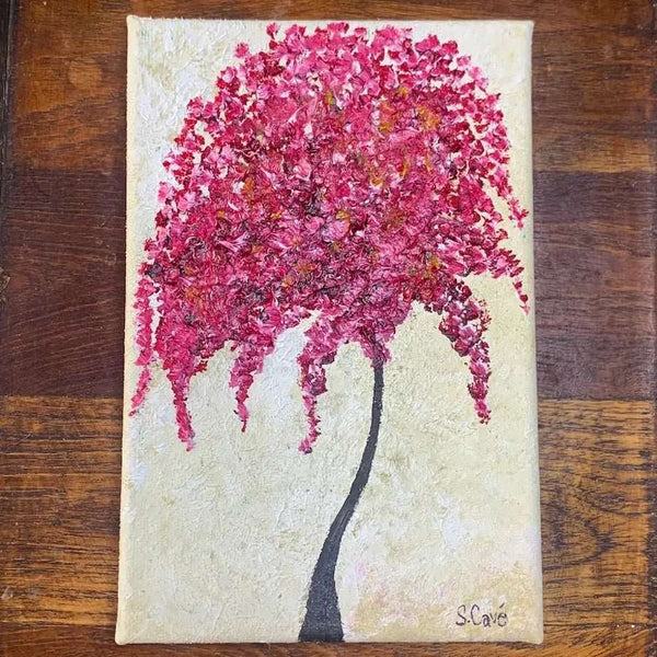 036 - 01 Original Oil Paintings - Shell Cavé Studio - Painted Door on Main