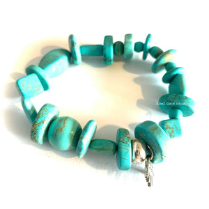 Beaded Bracelets - Painted Door on Main - 036 Shell Cavé Studio