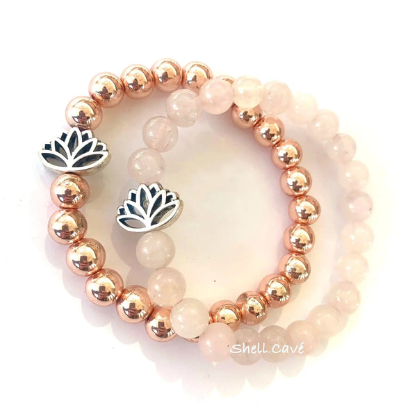 036 - 09 Beaded Bracelets - Shell Cavé Studio - Painted Door on Main