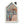 House Silhouette Beeswax Painting - Painted Door on Main - 039 Wanna Bee Art