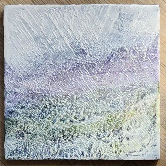 039 - 16 Beeswax Paintings (10x10") - Wanna Bee Art - Painted Door on Main