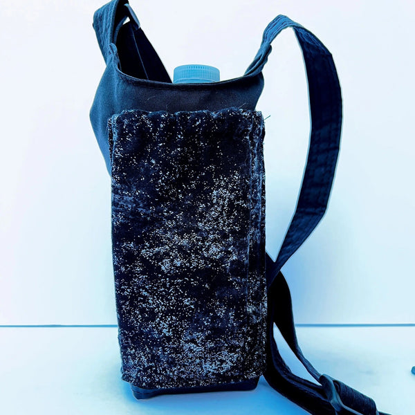 042 - 20 Stay Hydrated Bottle Sling - Sheila’s Satchels - Painted Door on Main