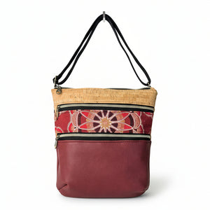Triple Zip Bag - Sheila's Satchels - Painted Door on Main