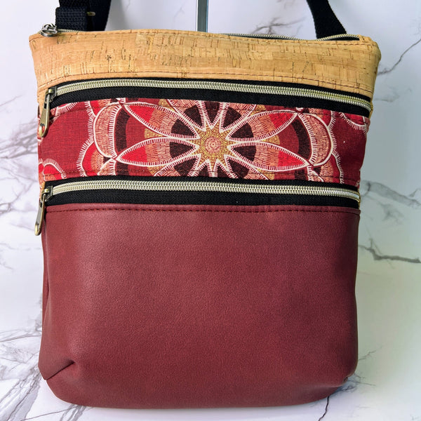 042 - 34 Triple Zip Bag - Sheila's Satchels - Painted Door on Main