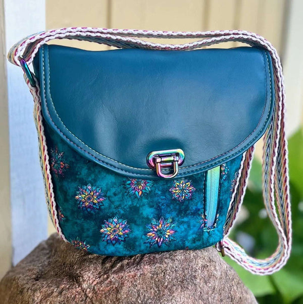 042 - 38 Wanderflap Crossbody Bag - Sheila's Satchels - Painted Door on Main
