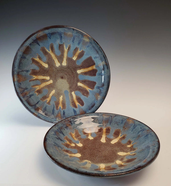 075 - 01 Serving Bowls - Elizabeth's Clay Vision - Painted Door on Main