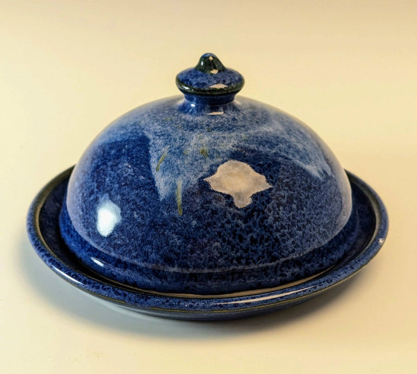 075 - 03 Bell Butter Dishes - Elizabeth's Clay Vision - Painted Door on Main