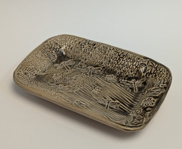 075 - 09 Textured Trays - Elizabeth's Clay Vision - Painted Door on Main