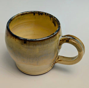 075 - 12 Cups & Mugs - Elizabeth's Clay Vision - Painted Door on Main