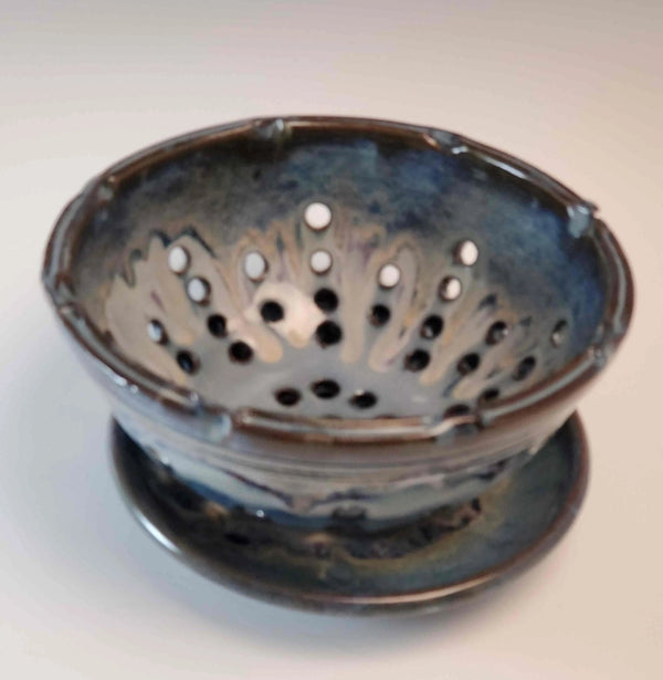 075 - 24 Berry Bowls - Elizabeth's Clay Vision - Painted Door on Main
