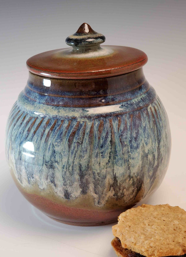 075 - 46 Cookie Jars - Elizabeth's Clay Vision - Painted Door on Main