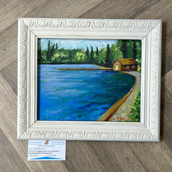 111-29 'Carson Lake' Original - Betty Schriver Art