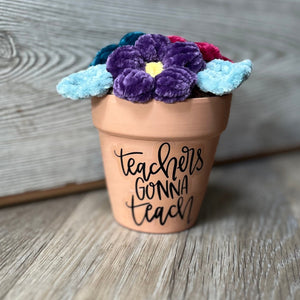 096 - 03 Plushy Plants - Willing Hands Crochet - Painted Door on Main