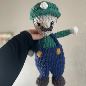 096 - 04 Characters - Willing Hands Crochet - Painted Door on Main