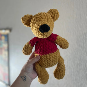 096 - 04 Characters - Willing Hands Crochet - Painted Door on Main