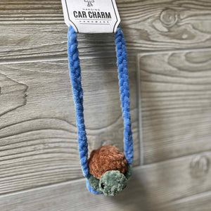 096 - 07 Car Mirror Charms - Willing Hands Crochet - Painted Door on Main