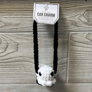 096 - 07 Car Mirror Charms - Willing Hands Crochet - Painted Door on Main