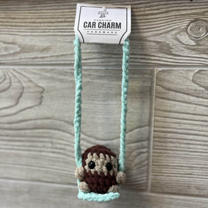 096 - 07 Car Mirror Charms - Willing Hands Crochet - Painted Door on Main