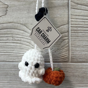 096 - 07 Car Mirror Charms - Willing Hands Crochet - Painted Door on Main