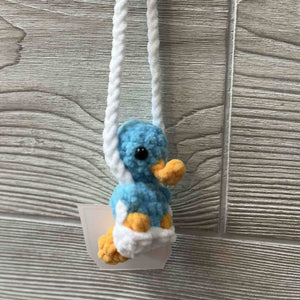 096 - 07 Car Mirror Charms - Willing Hands Crochet - Painted Door on Main