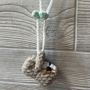 096 - 07 Car Mirror Charms - Willing Hands Crochet - Painted Door on Main