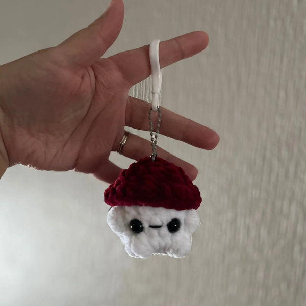 096 - 15 Cutie Keychains - Willing Hands Crochet - Painted Door on Main