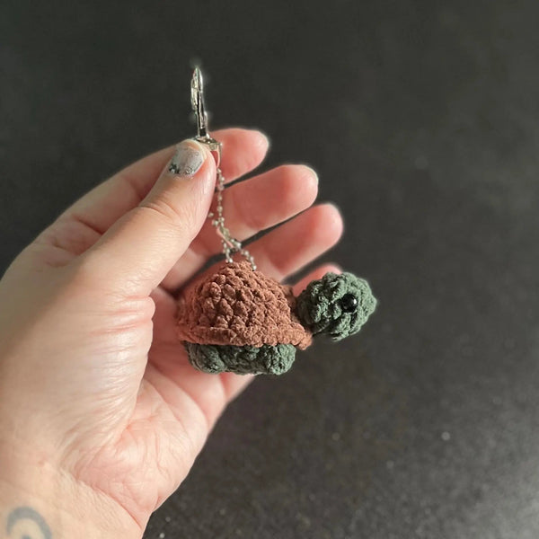 096 - 15 Cutie Keychains - Willing Hands Crochet - Painted Door on Main