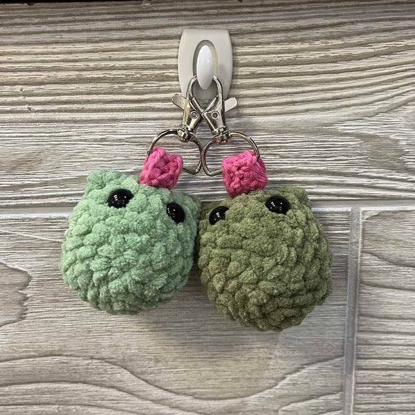 096 - 15 Cutie Keychains - Willing Hands Crochet - Painted Door on Main