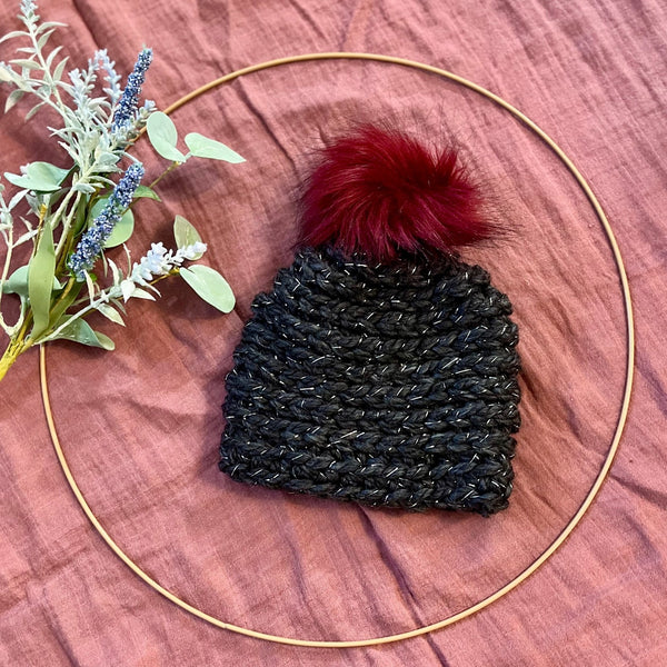 096 - 42 Baby Beanies - Willing Hands Crochet - Painted Door on Main