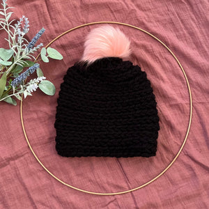 096 - 44 Youth Beanies - Willing Hands Crochet - Painted Door on Main