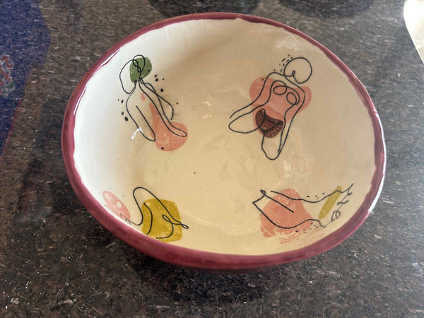 101 - 16 Clay Bowls - Jasmin Alstad - Painted Door on Main