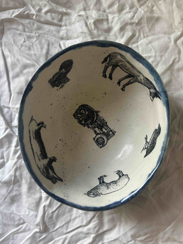 101 - 16 Clay Bowls - Jasmin Alstad - Painted Door on Main