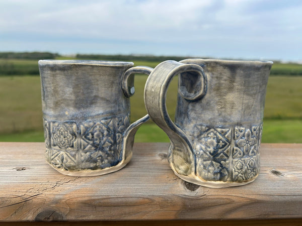 101 - 22 Pottery Mugs - Jasmin Alstad - Painted Door on Main