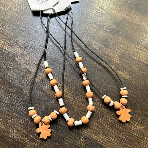 102 - 10 Greek Beaded Necklaces - Uniquely Greek by Barb - Painted Door on Main