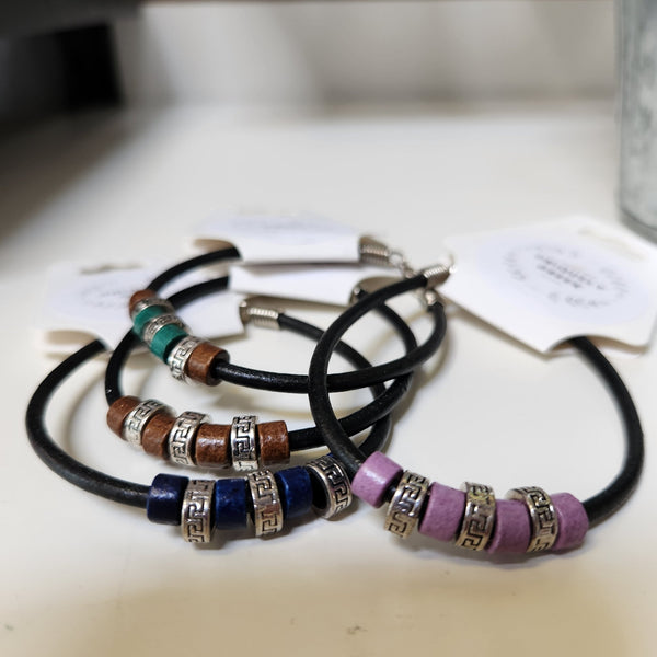 102 - 12 Beaded Bracelets - Uniquely Greek by Barb - Painted Door on Main