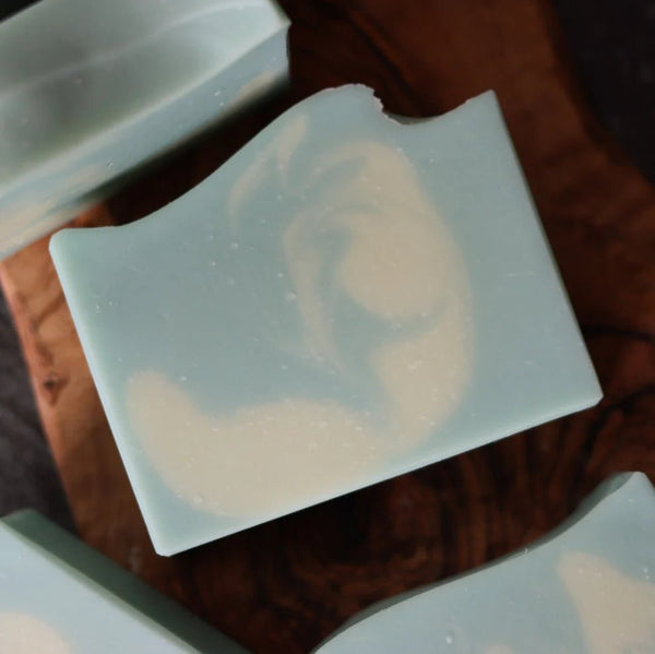 106 - 01 Oat Milk Bar Soap - Oatmel Bath & Body - Painted Door on Main