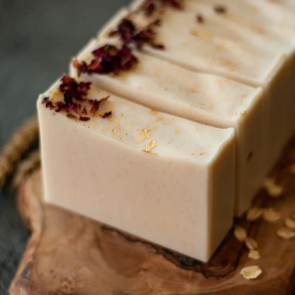 106 - 01 Oat Milk Bar Soap - Oatmel Bath & Body - Painted Door on Main