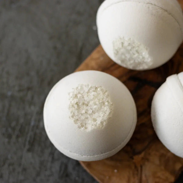 106 - 03 Luxury Oat Bath Bombs - Oatmel Bath & Body - Painted Door on Main