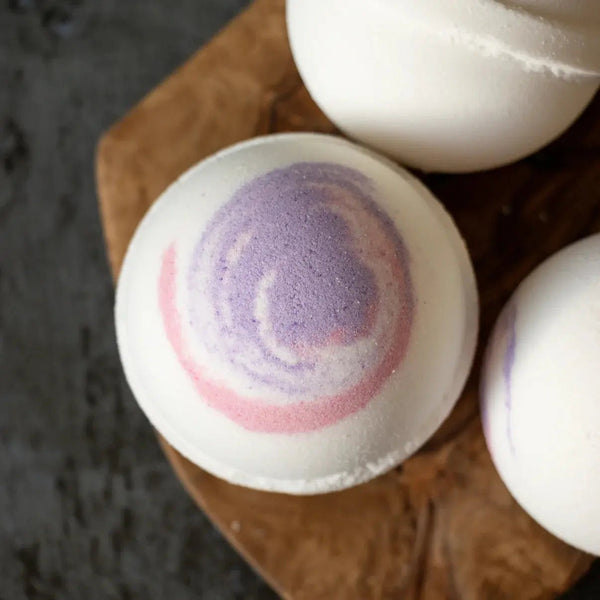106 - 03 Luxury Oat Bath Bombs - Oatmel Bath & Body - Painted Door on Main