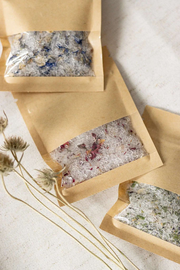 106 - 10 Botanical Bath Salts - Oatmel Bath & Body - Painted Door on Main