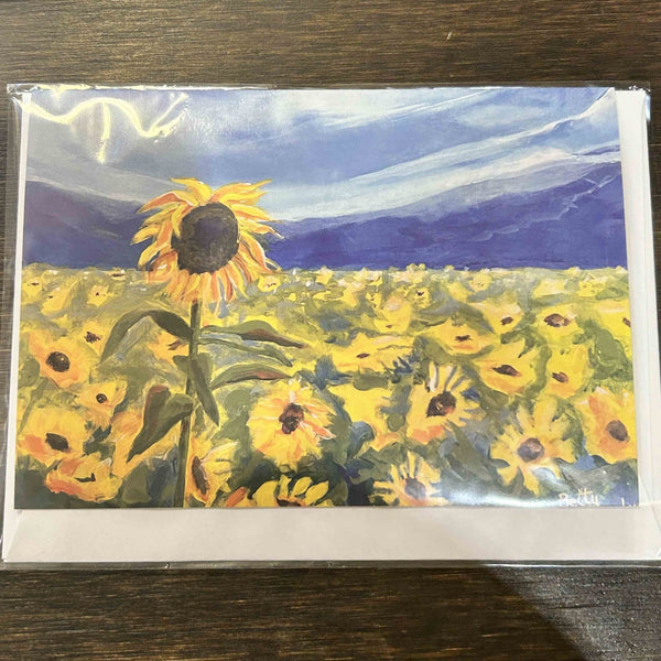111 - 10 Art Greeting Cards - Betty Schriver Art - Painted Door on Main
