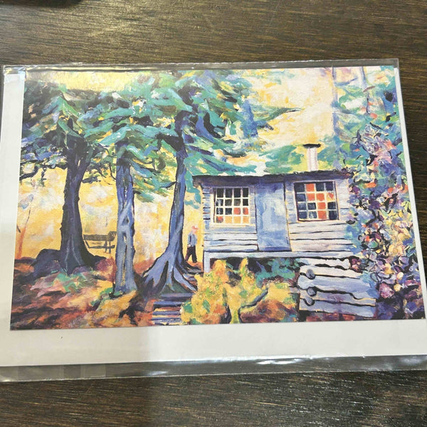 111 - 10 Art Greeting Cards - Betty Schriver Art - Painted Door on Main