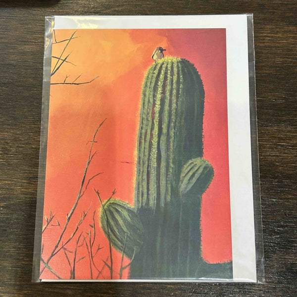 111 - 10 Art Greeting Cards - Betty Schriver Art - Painted Door on Main