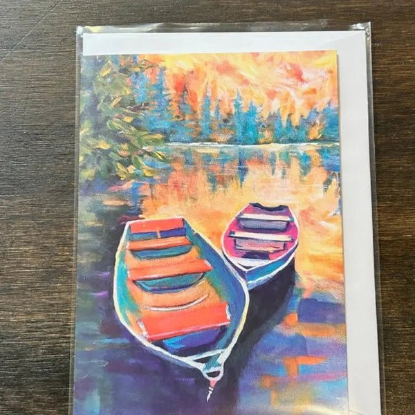 111 - 10 Art Greeting Cards - Betty Schriver Art - Painted Door on Main