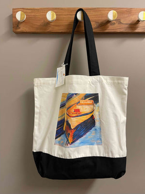 111 - 11 Art Tote Bags - Betty Schriver Art - Painted Door on Main