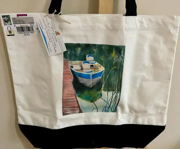 111 - 11 Art Tote Bags - Betty Schriver Art - Painted Door on Main