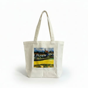 Art Tote Bags - Betty Schriver Art - Painted Door on Main